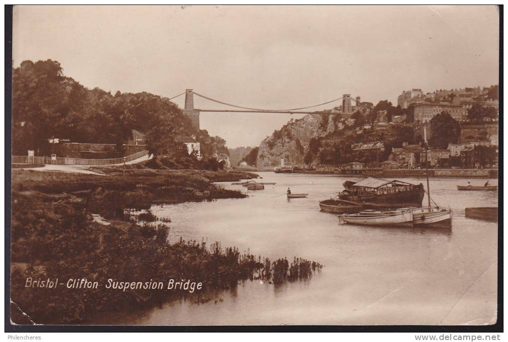 CPA - (Royaume-Uni) Bristol - Clifton Suspension Bridge - Bristol