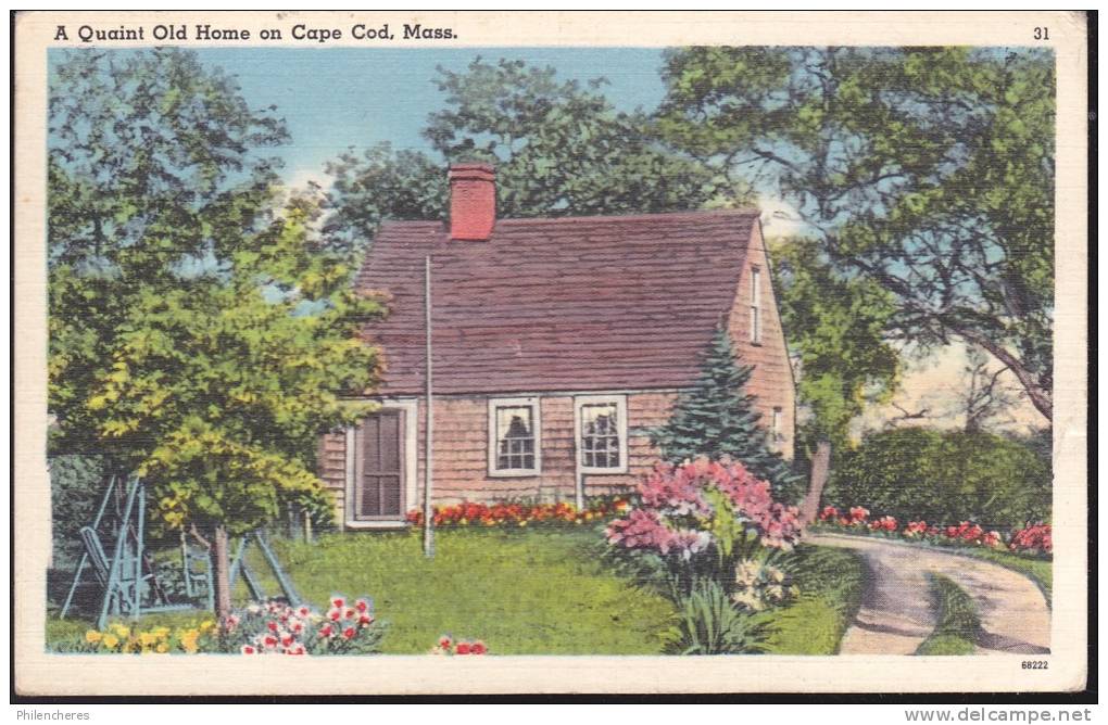 CPA - (Etats-Unis) Cape Cod - A Quaint Old Home - Cape Cod
