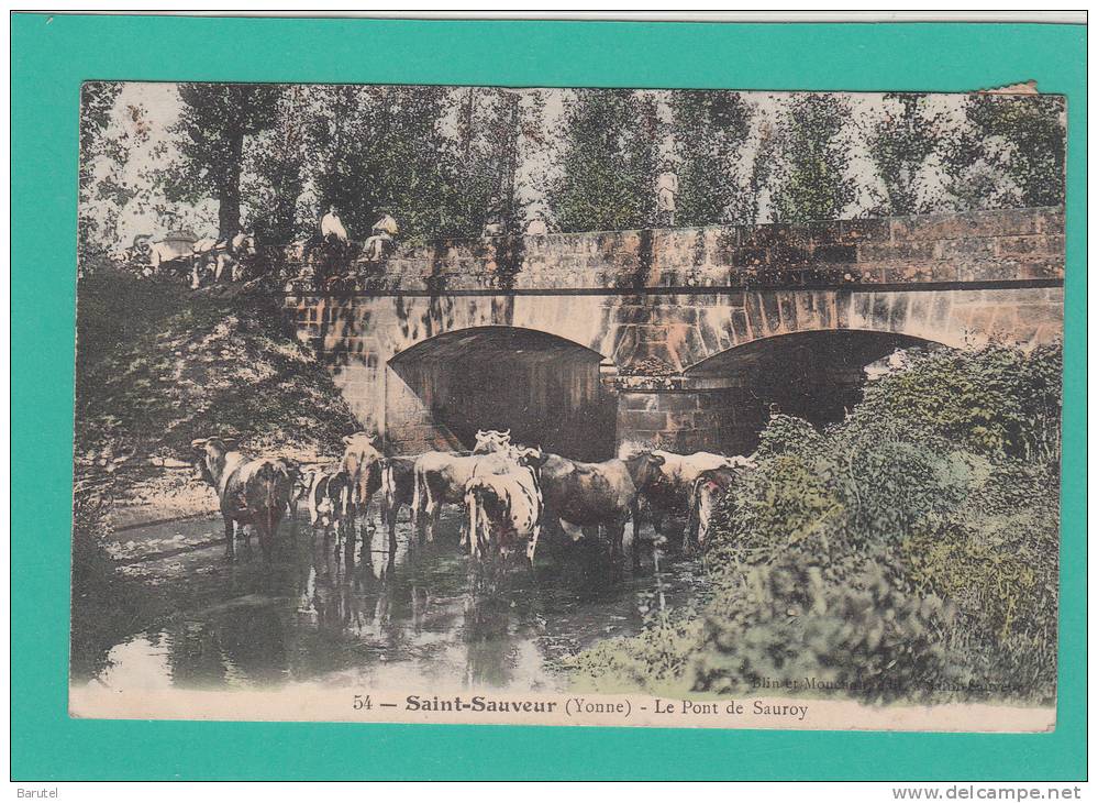 SAINT SAUVEUR --> Le Pont De Sauroy - Saint Sauveur En Puisaye