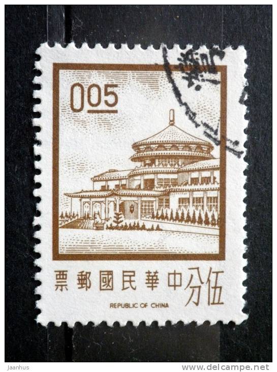 Taiwan - 1968 - Mi.nr.652 - Used - Chungshan Building - Definitives - Oblitérés
