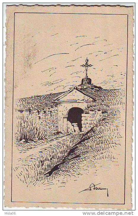 CALVAIRE ET CHAPELLE SOUTERRAINE PRES NOTRE DAME DE WALCOURT. Edition Du S.I. - Walcourt