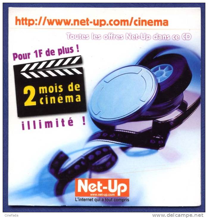 NET-UP. 2 Mois De Cinéma. Film. Clap. - Internetanschluss-Sets