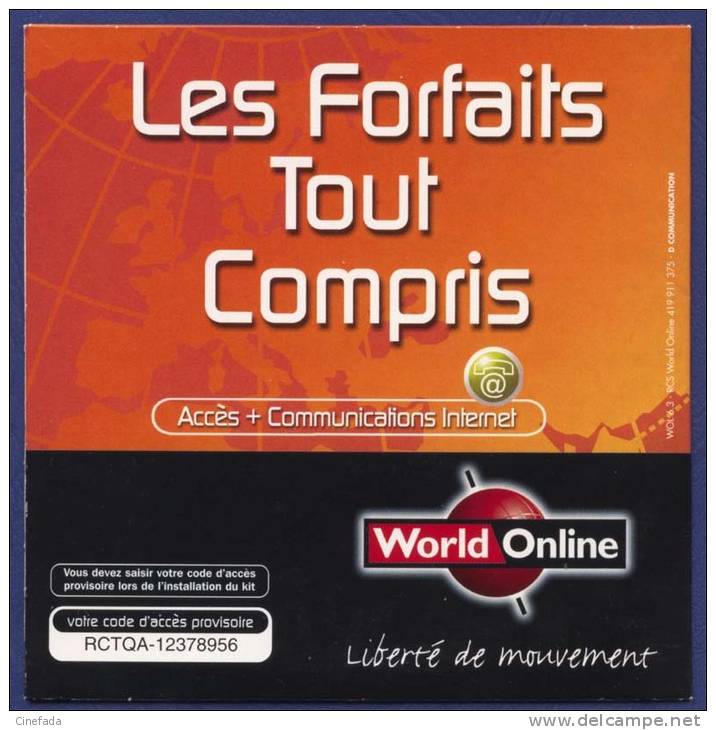 WORLD ONLINE. L´Accès Gratuit Liberté. - Connection Kits