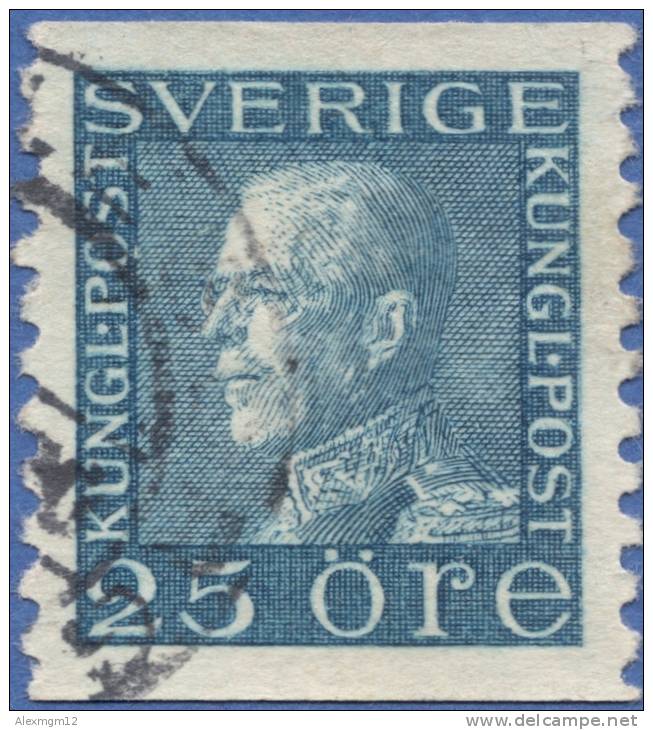 Sweden, 25 O. 1934, Scott #176, Used - Oblitérés