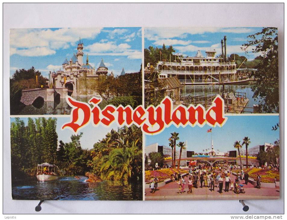 Etats Unis - Anaheim - Disneyland - Scan Recto-verso - Anaheim