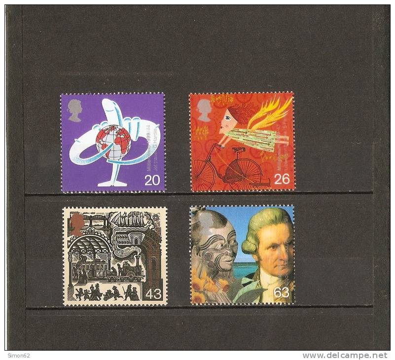 GRANDE BRETAGNE N 2070/73  NEUF XX - Unused Stamps