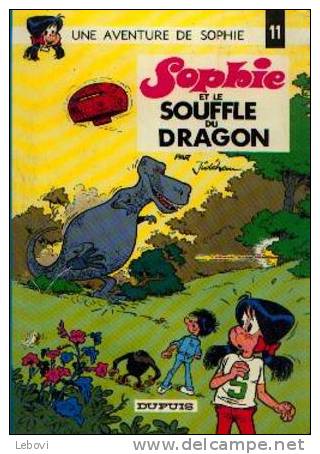Une Aventure De Sophie - 11 - "Sophie Et Le Souffle Du Dragon" - Réf. BDM 11 - 1976 C - Sophie