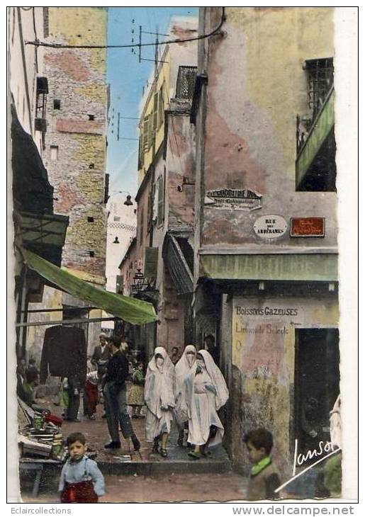 Alger   Rue Des Abdérames       (voir Scan) - Alger