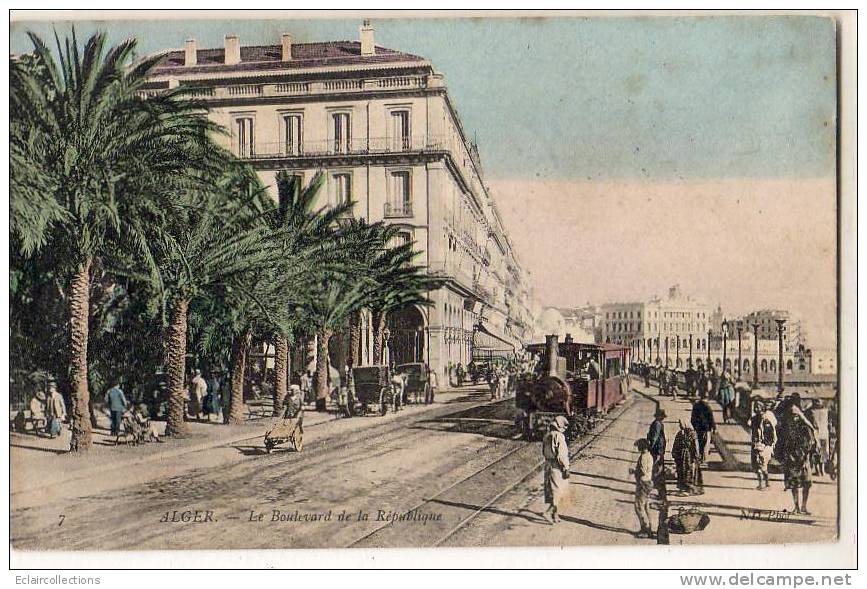 Alger   Bd De La République  Tramway      (voir Scan) - Algiers