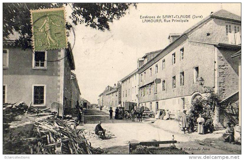 Lamoura          Rue Principale   (voir Scan) - Septmoncel