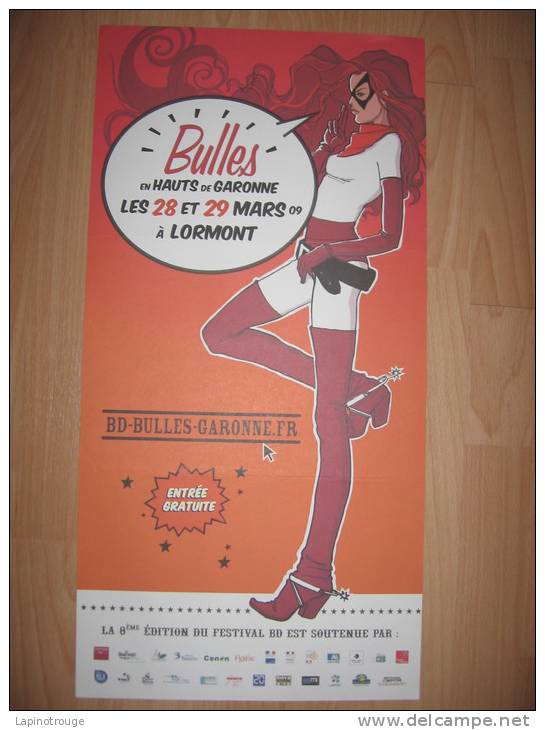 Affiche GUERINEAU Richard Festival BD Lormont 2010 - Affiches & Offsets