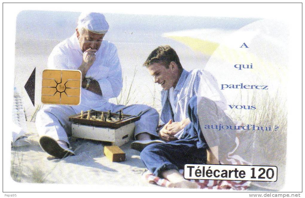 920 F920 - 11/1998 - TELECARTE 120 - PUBLI-PLAGE A Qui Parlerez-vous Aujourd'hui? - B8A153005 815014624 - 1998