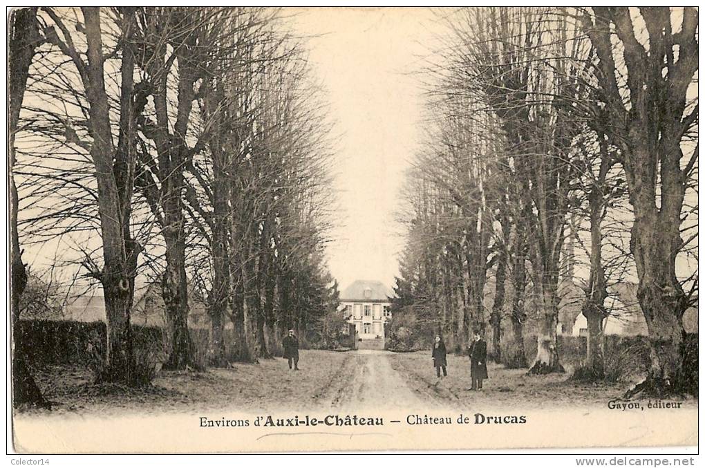 62 AUXI LE CHATEAU  CHATEAU DE DRUCAS - Auxi Le Chateau