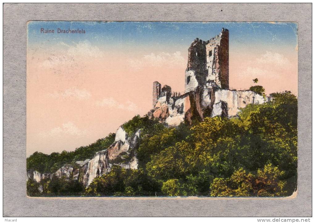 32410     Germania,     Ruine  Drachenfels,  VGSB  1921 - Drachenfels