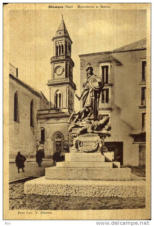 ALTAMURA  BARI  PUGLIA BARI    VIAGGIATA   COME DA FOTO - Altamura