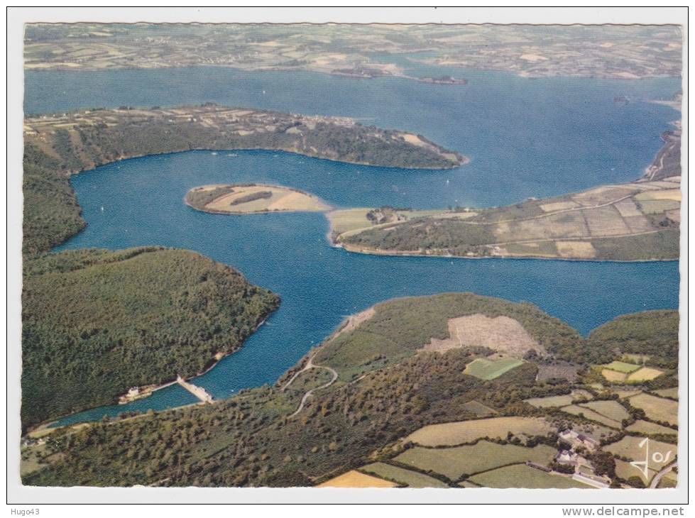 LANDEVENNEC - LES MEANDRES DE L' AULNE A LA HAUTEUR DE PENFORN - VUE AERIENNE HEURTIER A RENNES - Landévennec