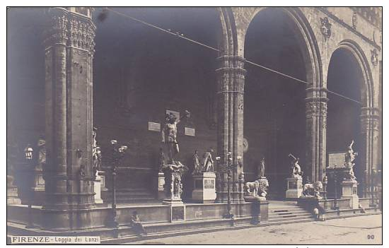 RP, Loggia Dei Lanzi, Firenze (Tuscany), Italy, 1920-1940s - Firenze (Florence)