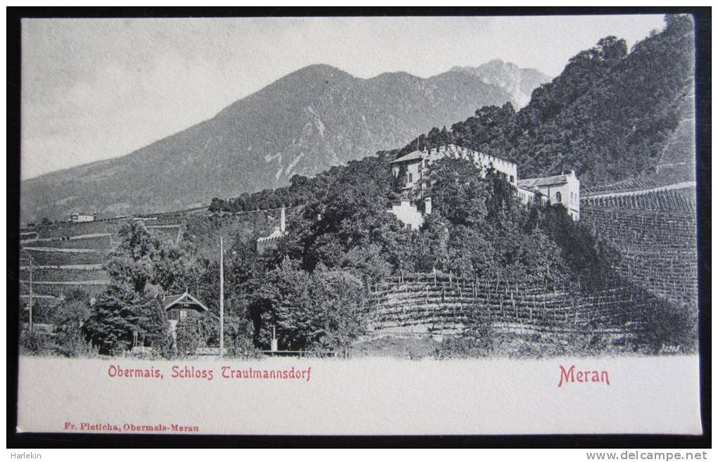 Meran Obermais, Schloss , Trautmannsdorf, 1900-1910 / Merano - Merano