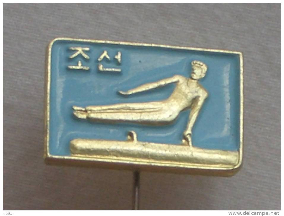 GYMNASTICS PIN * Badge Gymnastic Gymnastique Gym Gimnasia Gymnastik Ginnastica Sport - Gymnastics