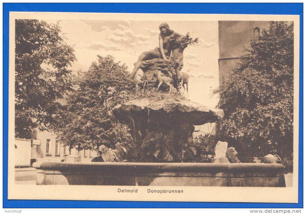 Deutschland; Detmold; Donopbrunnen - Detmold