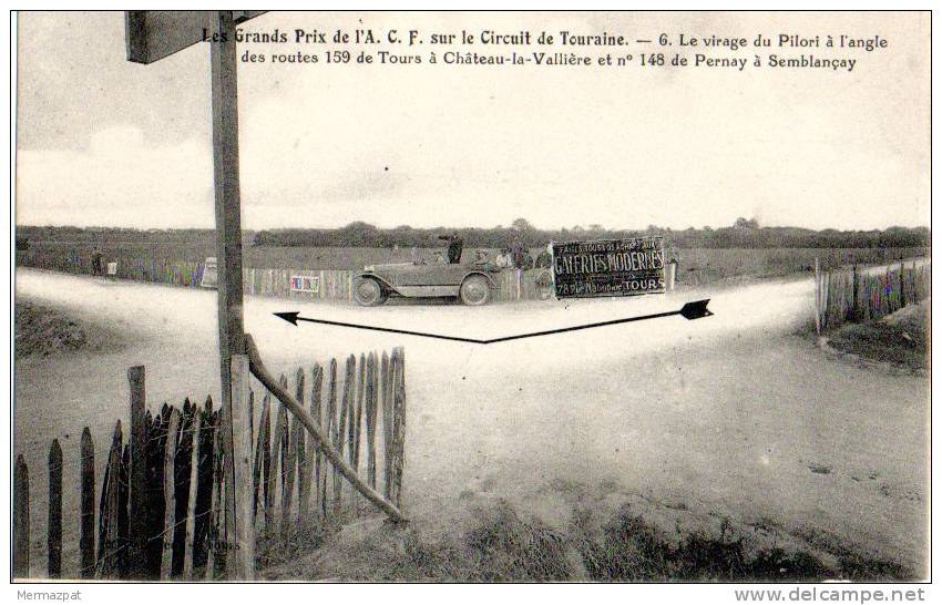 SEMBLANCAY (Indre-et-Loire 37) - Grands Prix Auto - Circuit De Touraine - Carrefour Des D959 Et D48 Lieu-dit Le Pilori. - Semblançay