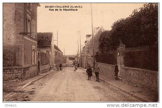 BOISSY-l'AILLERIE - Rue De La République - Boissy-l'Aillerie