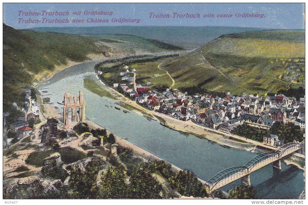 CPA - TRABEN TRARBACH - Château Grafinburg - Traben-Trarbach