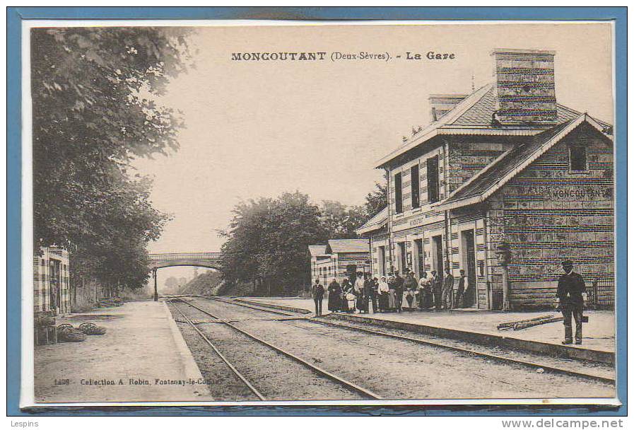 79 - MONCOUTANT -- La Gare - Moncoutant