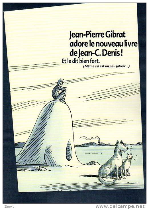 Dépliant Pub. Livre De Jean-Claude Denis - Ed. Futuropolis - Autres & Non Classés