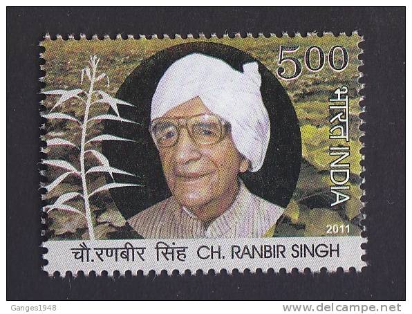 2010  CH RANBIR SINGH Agriculturist # 20535 S India Inde Indien - Ungebraucht