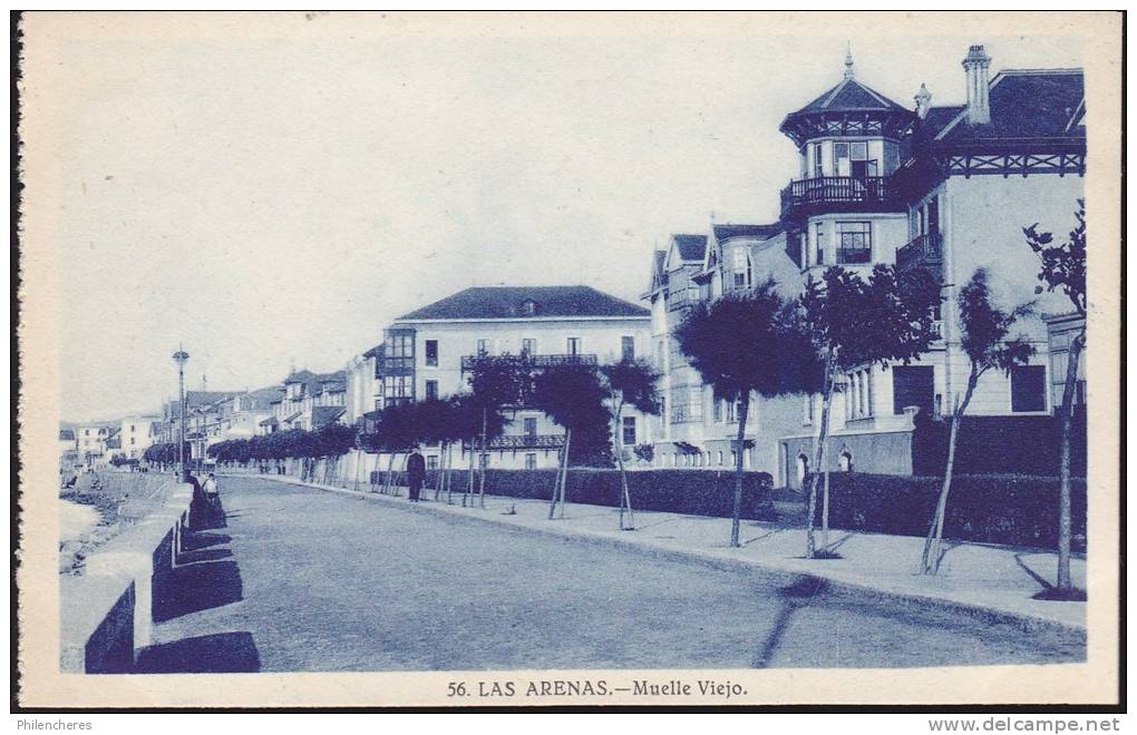 CPA - (Espagne) Las Arenas - Muelle Viejo - Autres & Non Classés