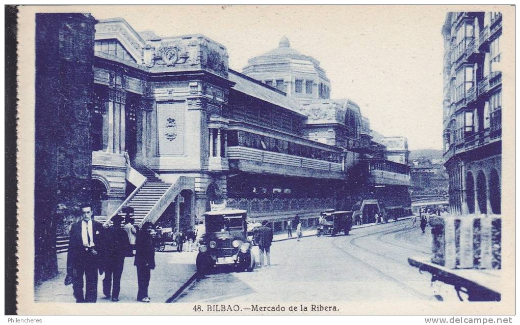 CPA - (Espagne) Bilbao - Mercado De La Ribera - Autres & Non Classés