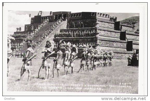 MEXICO . DIOSES - SACEROOTES Y GUERREROS - TEOTIHUACAN 969 - Mexique