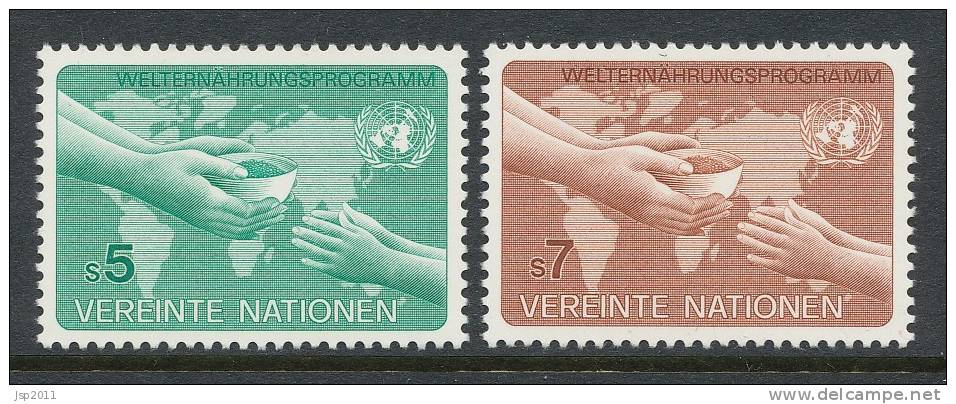 UN Vienna 1983 Michel # 32-33 MNH - Ungebraucht