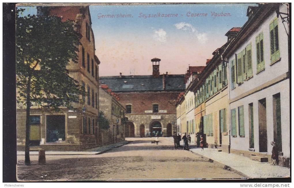 CPA - (Allemagne) Germersheim - Seysselkaserne - Caserne Vauban - Germersheim