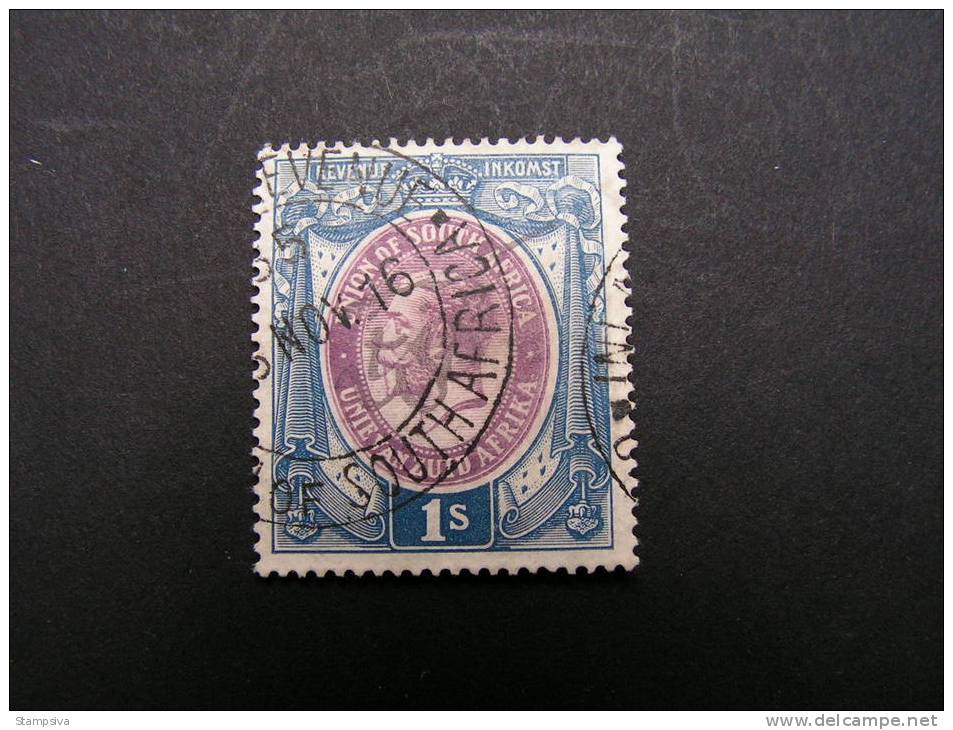 == Africa Rebenue Stamps  1 S 1916 - Oblitérés