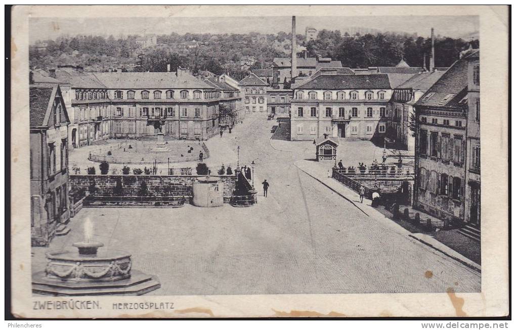 CPA - (Allemagne) Zweibruecken - Herzogsplatz - Zweibruecken