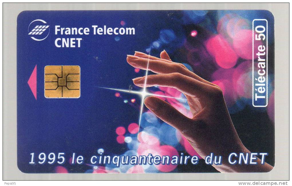 539 F539 - 04/95 - TELECARTE 50 - 1995 LE CINQUANTENAIRE DU CNET - N° A  52014793 506631279 - 1995