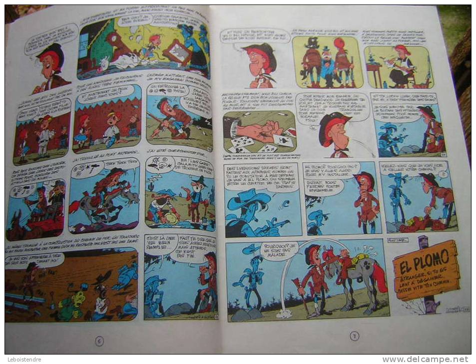 LUCKY LUKE  30 CALAMITY JANE  COUVERTURE SOUPLES  1970  DUPUIS ATTENTION ETAT MOYEN / D'USAGE