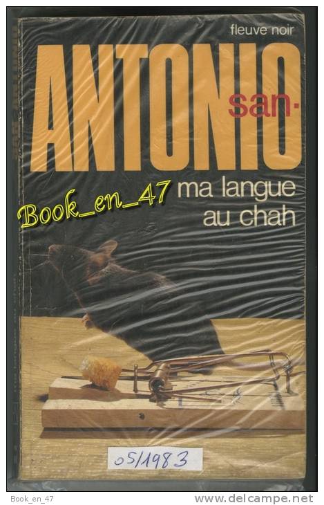 {74476} San-Antonio, Ma Langue Au Chah , 05/1983 . " En Baisse " - San Antonio