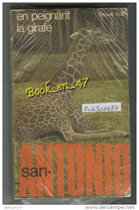 {74440} San-Antonio, En Peignant La Girafe . 20/03/1980 . " En Baisse " - San Antonio