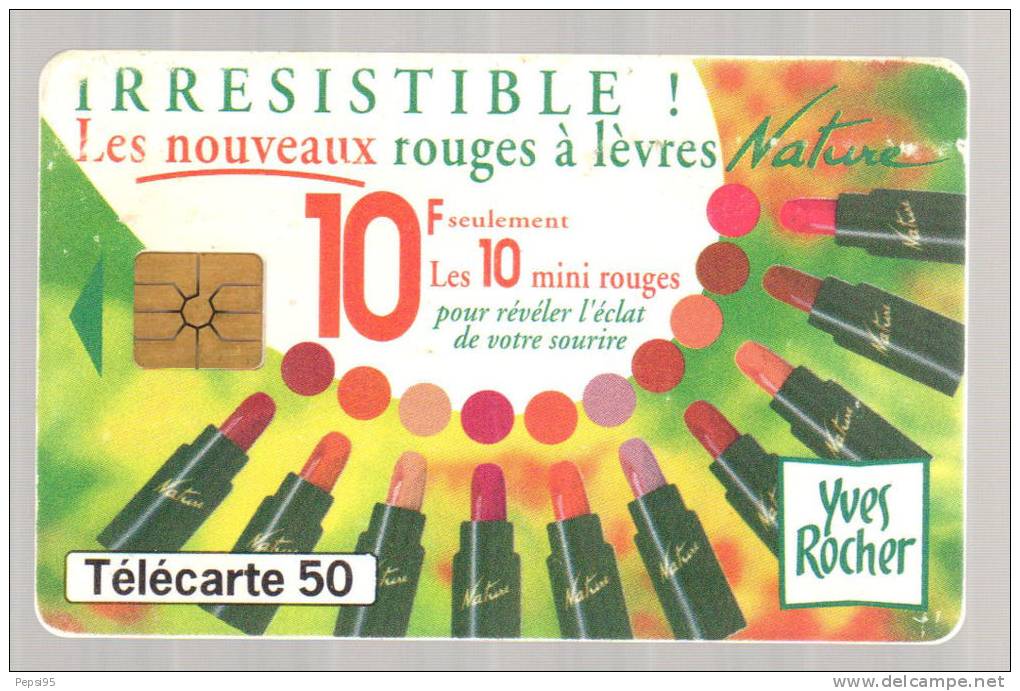 589 F589 - 09/1995 - TELECARTE 50 - YVES ROCHER - N° B58074050 567372632 - 1995