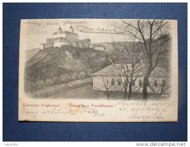 AK FORCHTENSTEIN FORCHTENAU 1902  //  D*5333 - Forchenstein