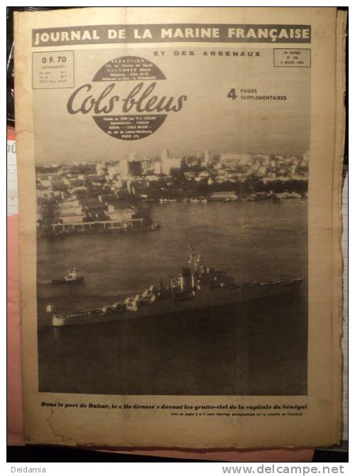 Journal De La Marine Française Et Des Arsenaux N° 786 ( 9/03/1963) - Barche