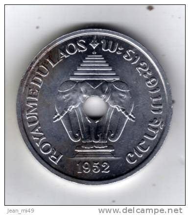 LAOS - 20 CENTS - 1952 - Aluminium SUP - Laos