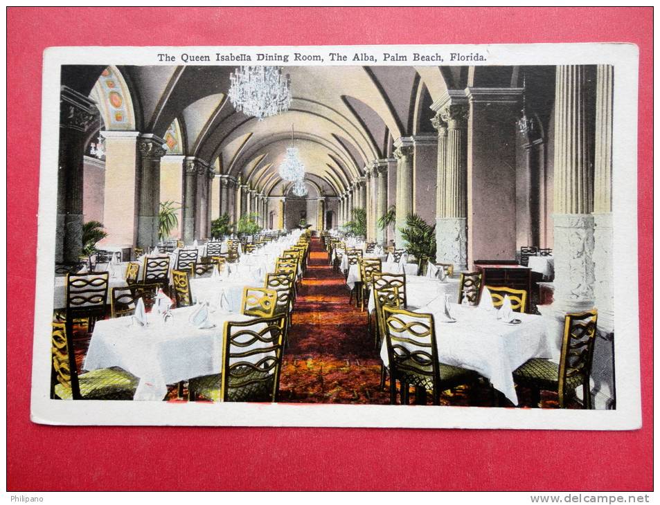 - Florida > Palm Beach  Interior  Queen Isabella Dining Room Vintage Wb--   ---ref 720 - Palm Beach