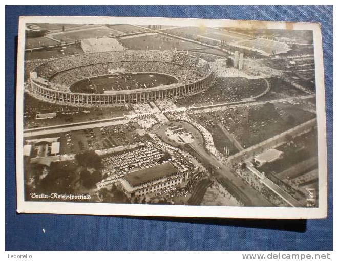 AK BERLIN Reichssportfeld Stadion Stadium Ca.1940  //  D*5370 - Andere & Zonder Classificatie