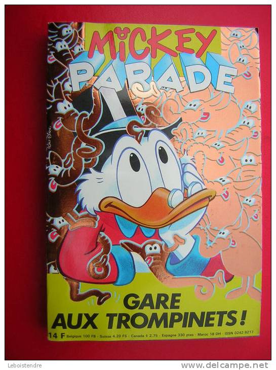 MICKEY PARADE  N° 150 GARE AUX TROMPINETS !     1992 - Mickey Parade