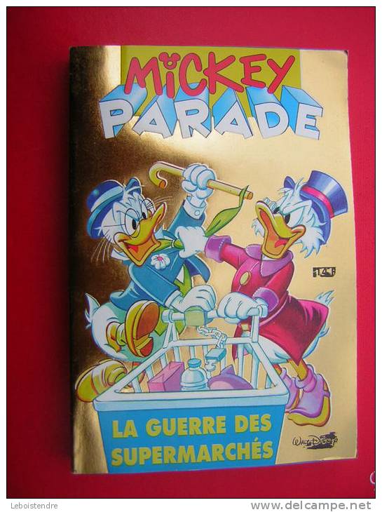MICKEY PARADE  N° 177  LA GUERRE DES SUPERMARCHES  1994 - Mickey Parade