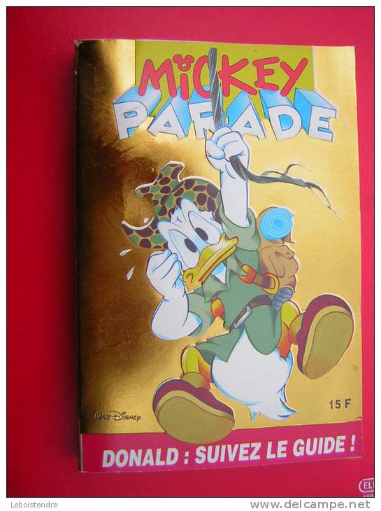 MICKEY PARADE  N° 189  DONALD SUIVEZ LE GUIDE   1995 - Mickey Parade